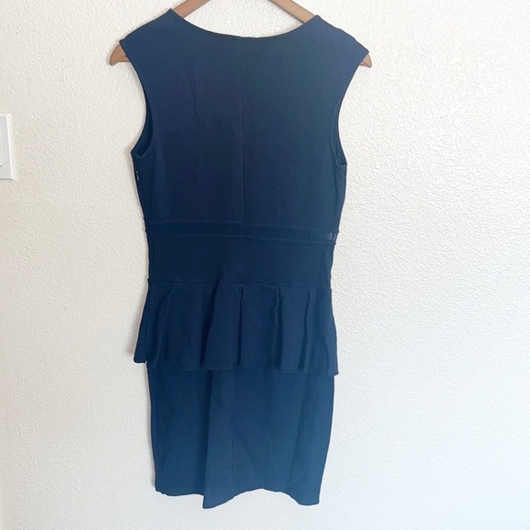 Victoria's Secret Y2K Navy Blue Mini Peplum Mesh Tank Dress - Picture 10 of 12
